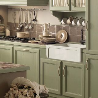 Кухонная мойка Kerasan Hannah Yorkshire 76 542101 Белая